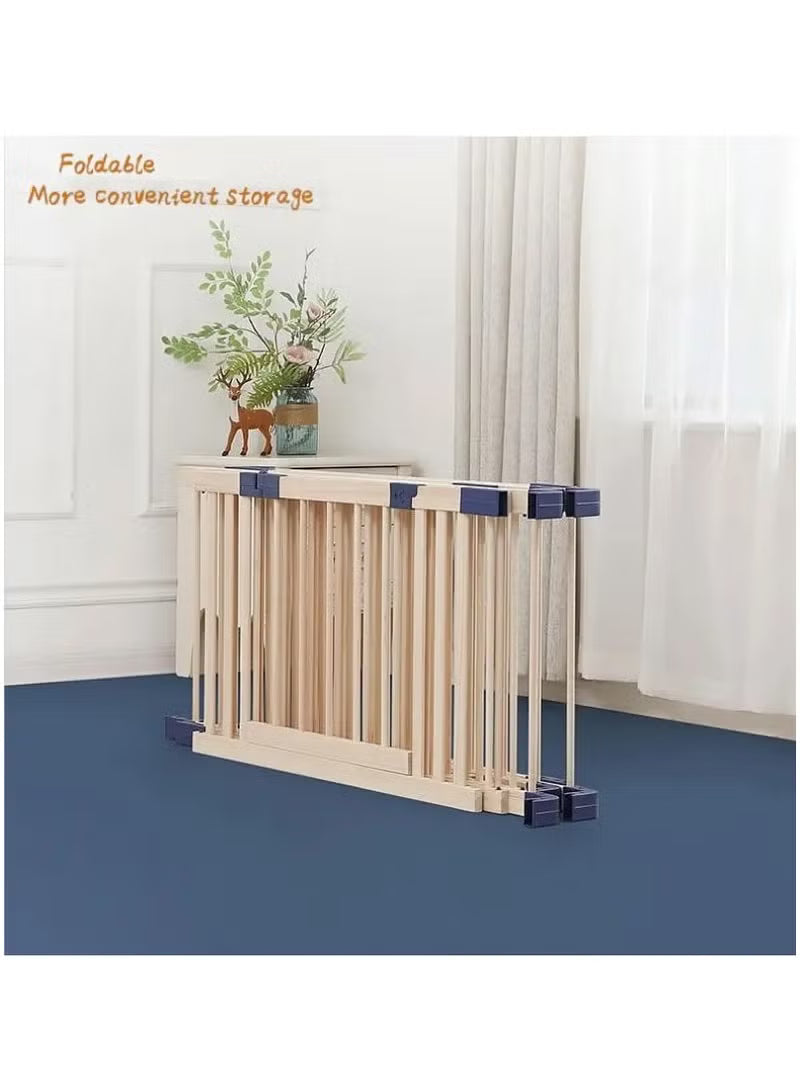 Foldable Wooden Playpen With Gate 2x2 meter with Connector