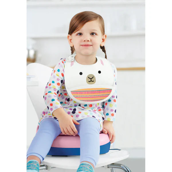 Skip Hop Zoo Fold & Go Silicone Bib