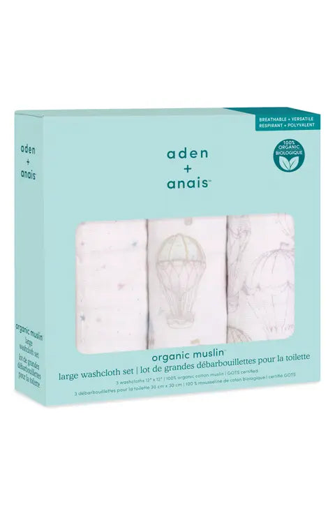 Aden + Anais 3-Pack Musy Muslin Squares Night Sky Reverie