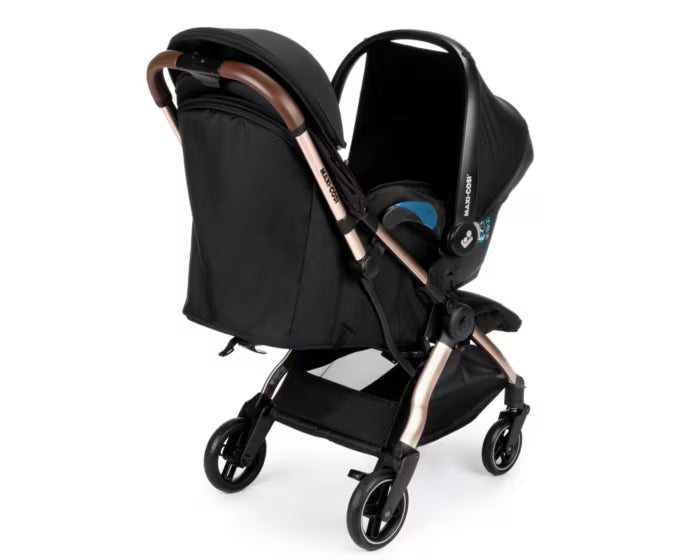 Maxi-Cosi Eva 3 Auto Fold Stroller Essential Black