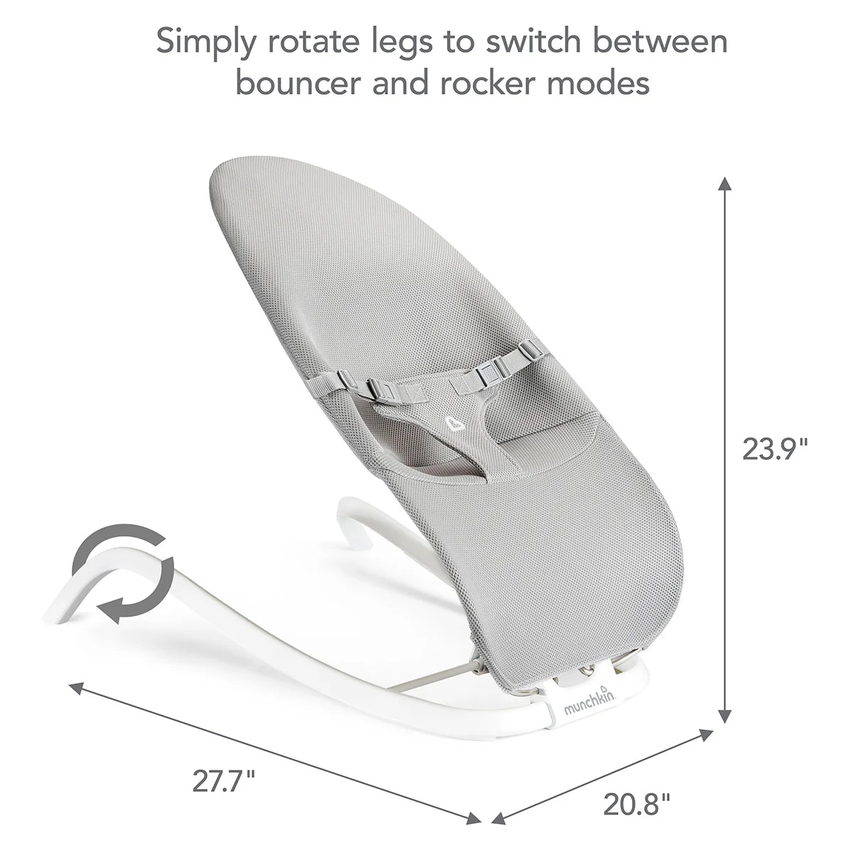 Munchkin Spring 2-in-1 Bouncer & Rocker