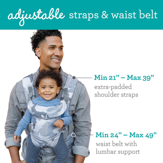 Infantino Flip Advanced 4-In-1 Convertible Carrier - Blue Camo