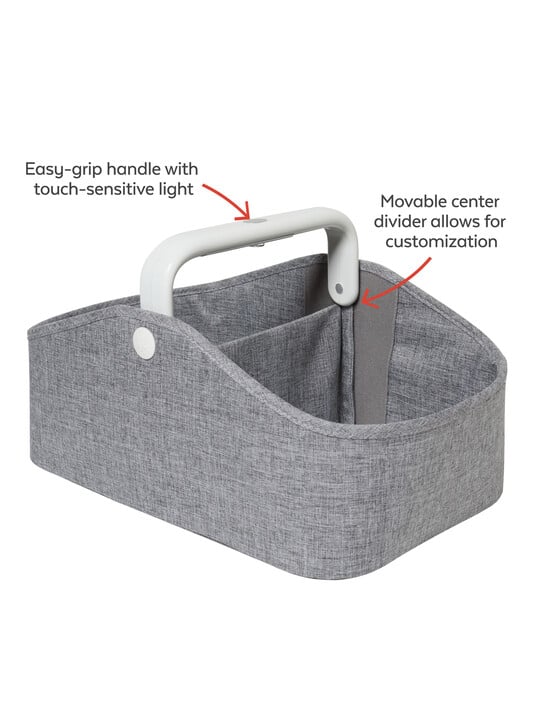 Skip Hop light up Diaper Caddy - Grey