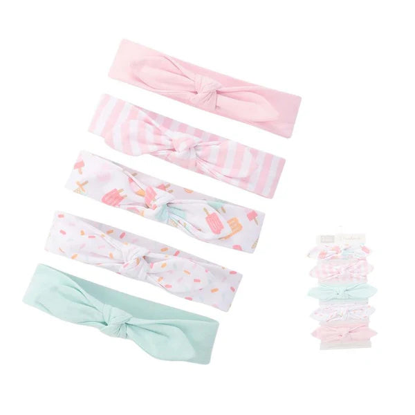 Hudson Baby HeadBand Set 5 PCS