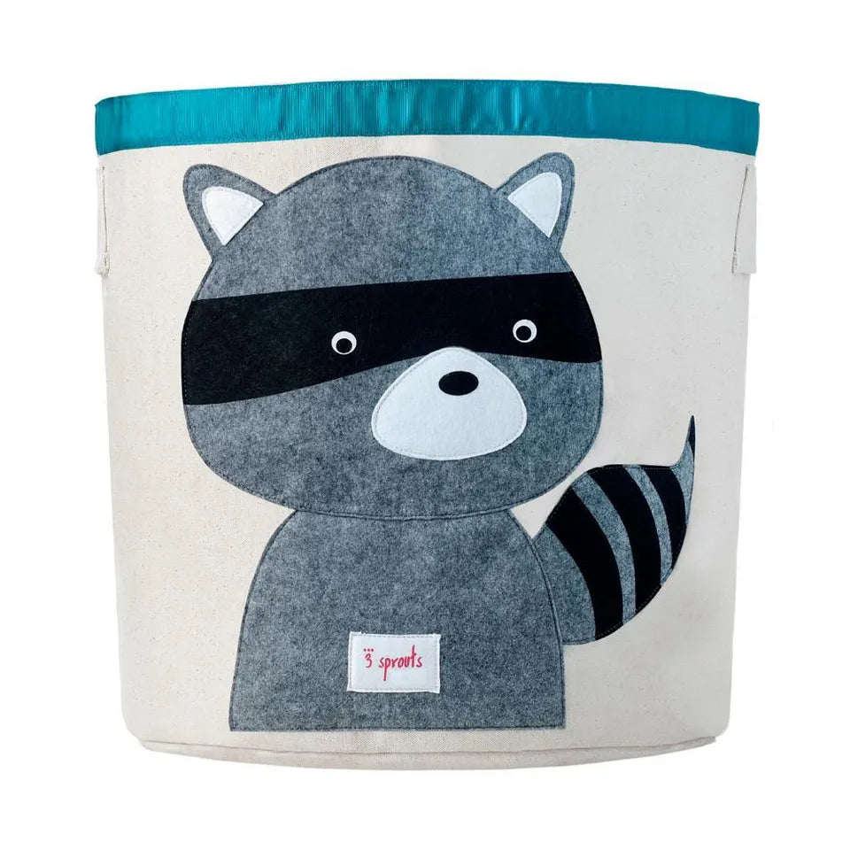 3Sprouts Storage Bin RACCOON