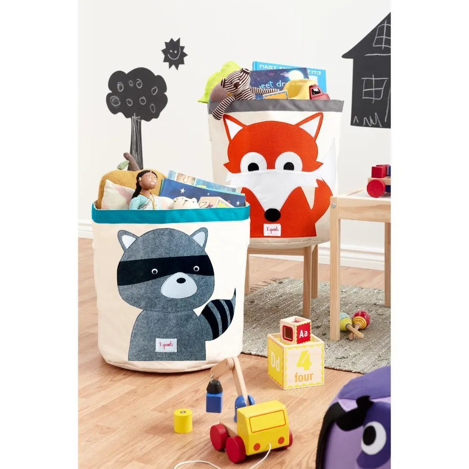 3Sprouts Storage Bin RACCOON