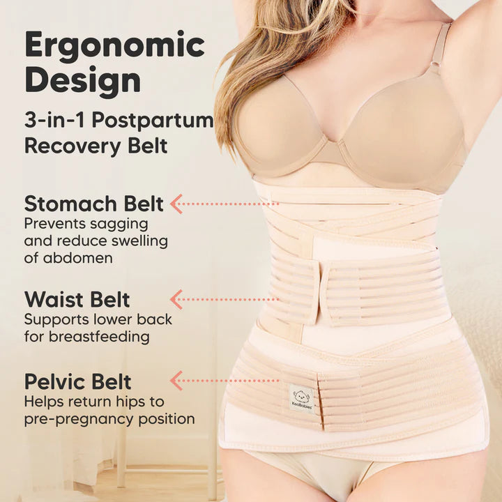KeaBabies 3-in-1 REVIVE Postpartum Belt