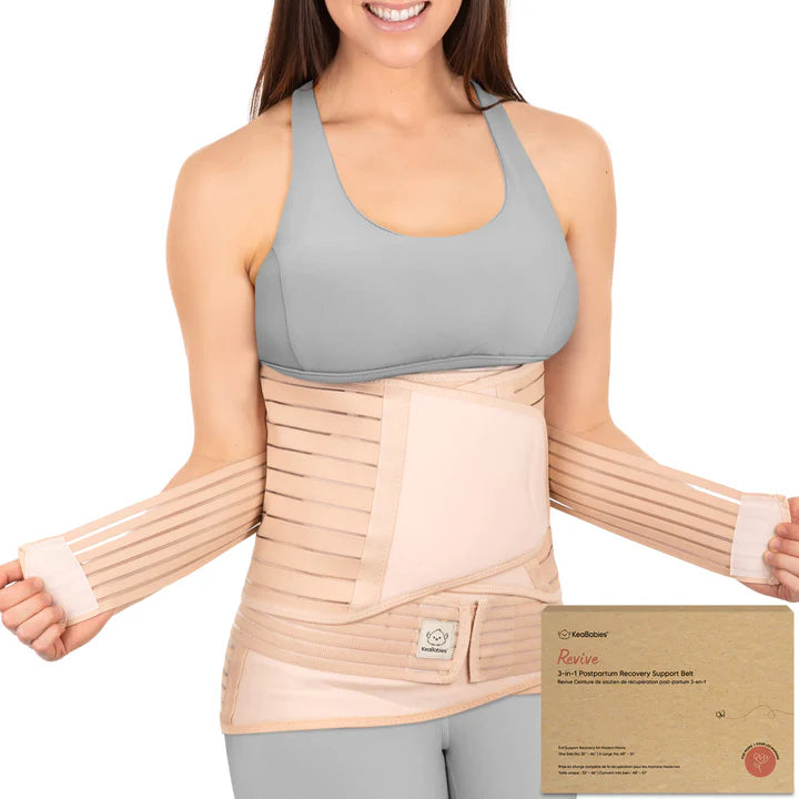 KeaBabies 3-in-1 REVIVE Postpartum Belt