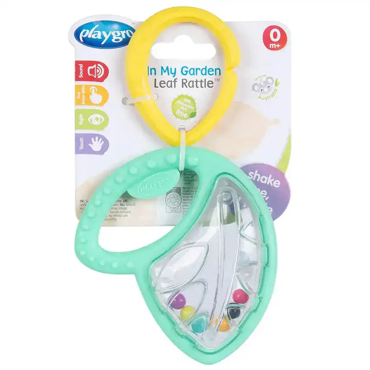Playgro In My Garden Leaf Rattle - PG4088218
