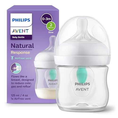 Philips Avent - Natural 3.0 Feeding Bottle With Vent - 125 ml