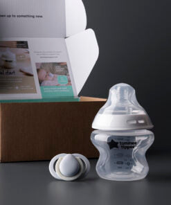Tommee Tippee 150ml Bottle 0-2m Newborn soother