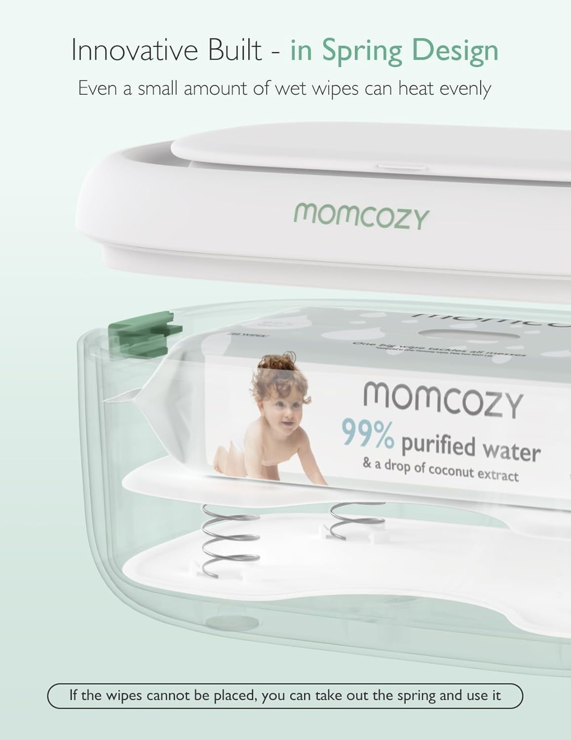 Momcozy Large Capacity Baby Wipe Warmer