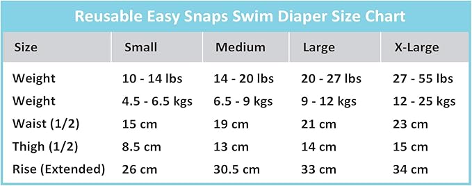 Charlie Banana REUSABLE EASY SNAPS SWIM DIAPER THE JACK