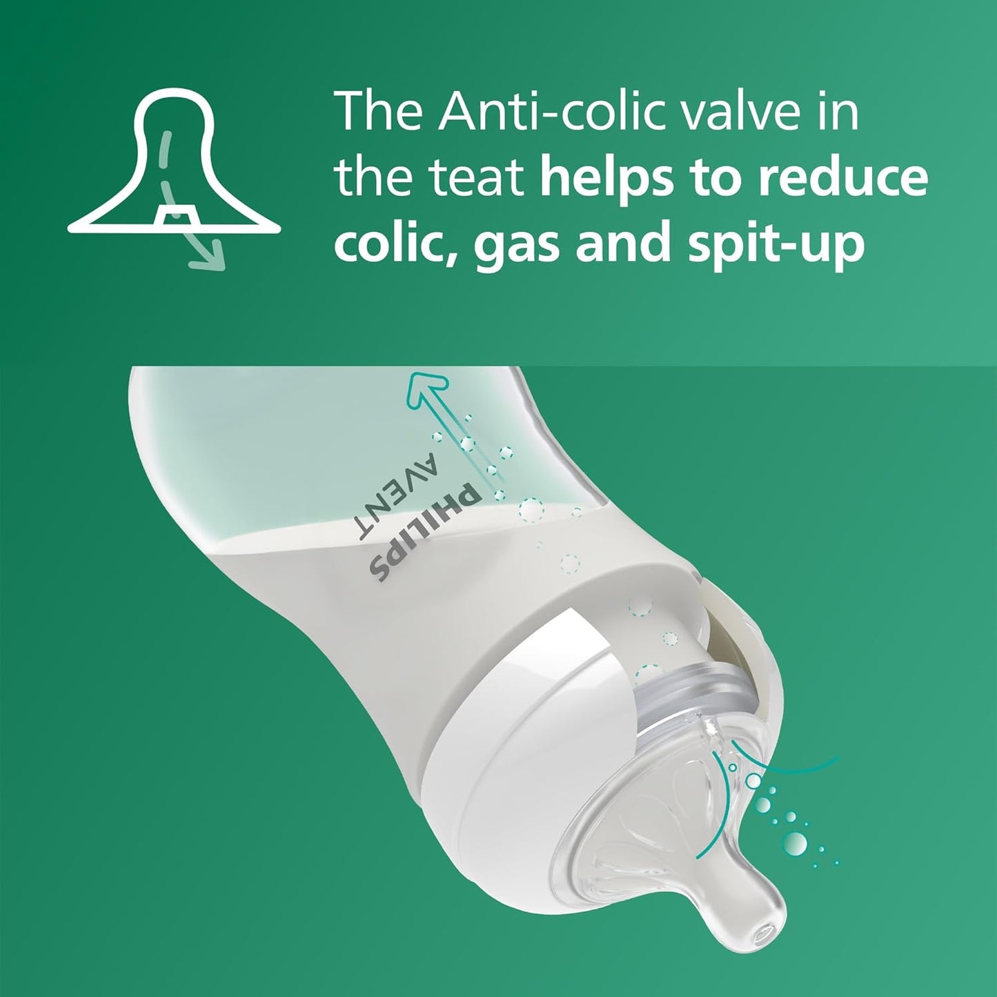 Philips Avent BOT NAT 3.0 GLASS 4OZ 1P