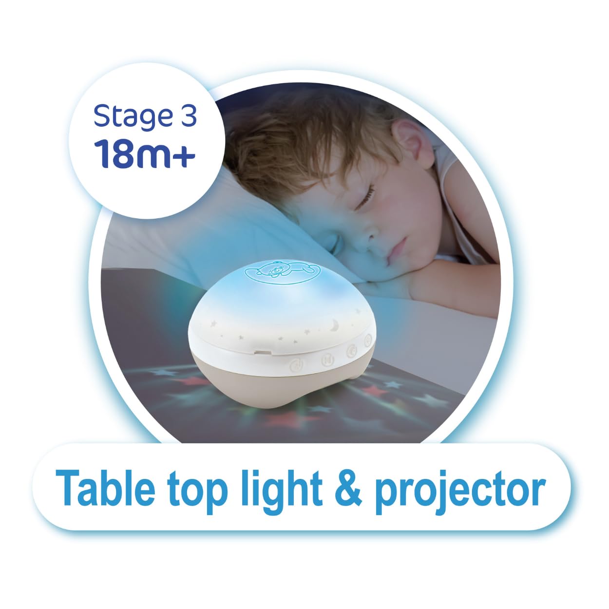 Infantino 3 In 1 Projector Musical Mobile (Pink) | 0M+
