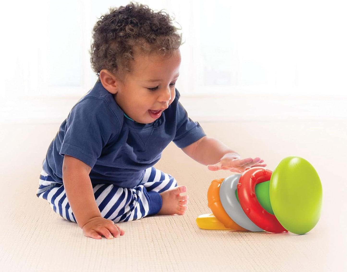 Infantino Rock'N Stack Rings | 6M+