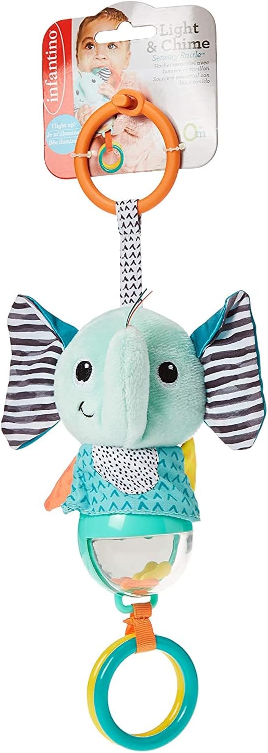 Infantino Light Chime Sensory Rattle | 0M+