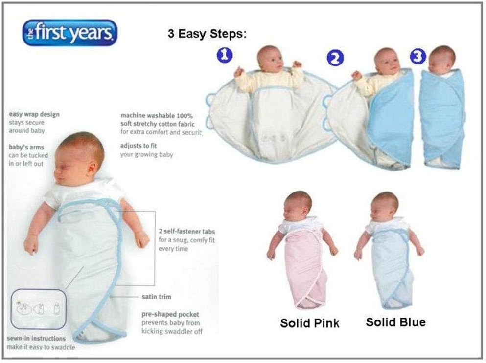 The First Years Easy Wrap Swaddler - Girl