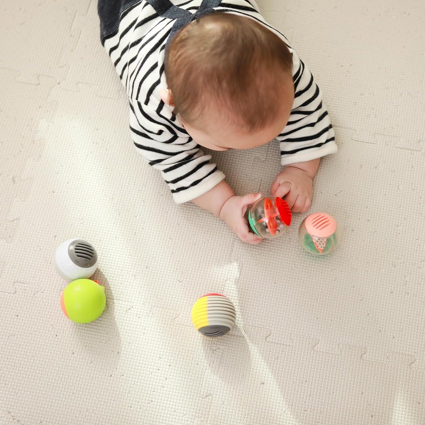 Infantino Caterpillar Activity Balls | 6M+