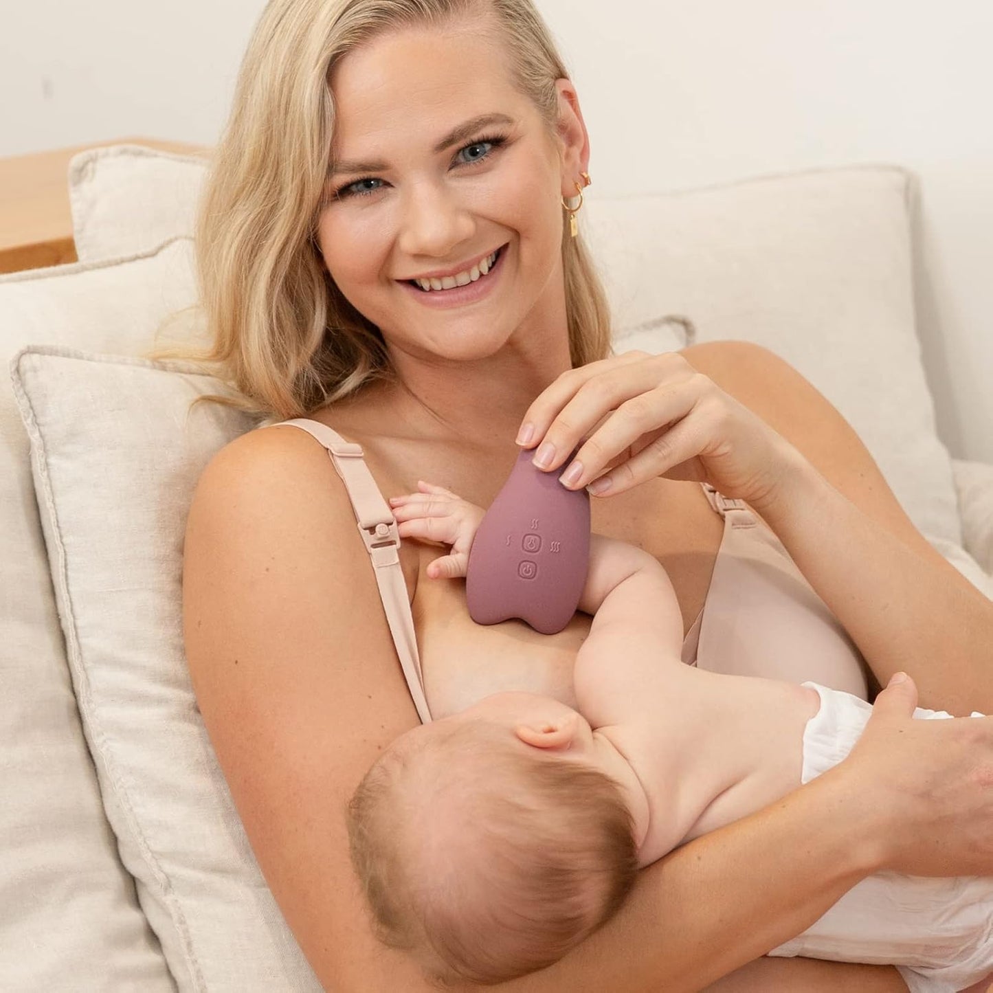 Momcozy Lactation Massager - Purple
