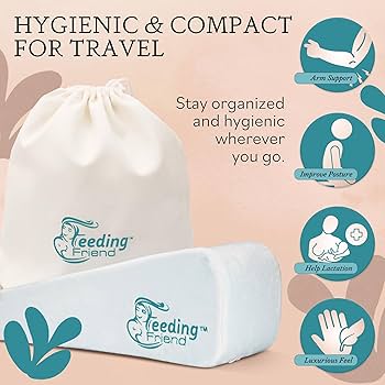 Feeding Friend - Self Inflating Nursing Pillow - White