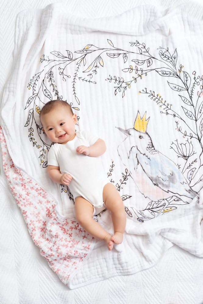 Aden + Anais Classic Dream Blanket Birdsong Noble Nest