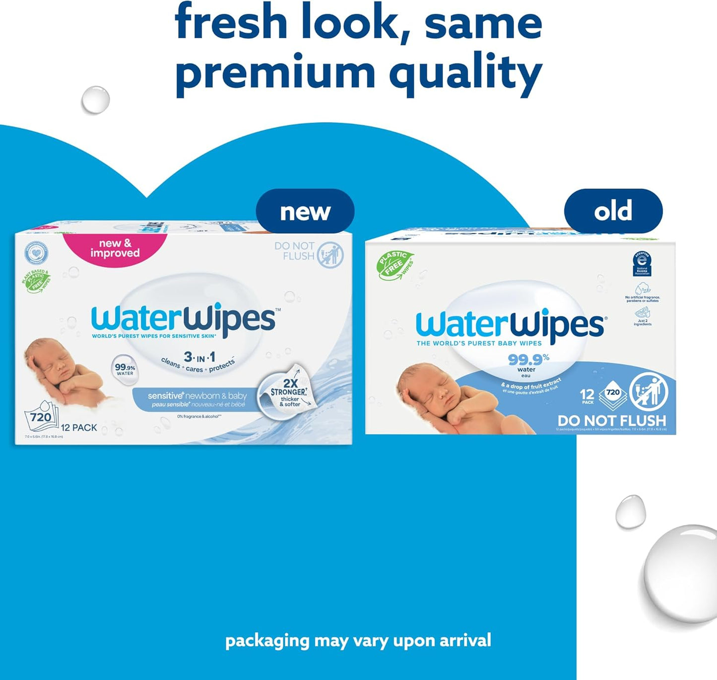 Water Wipes Mega Value Pack - 12pk