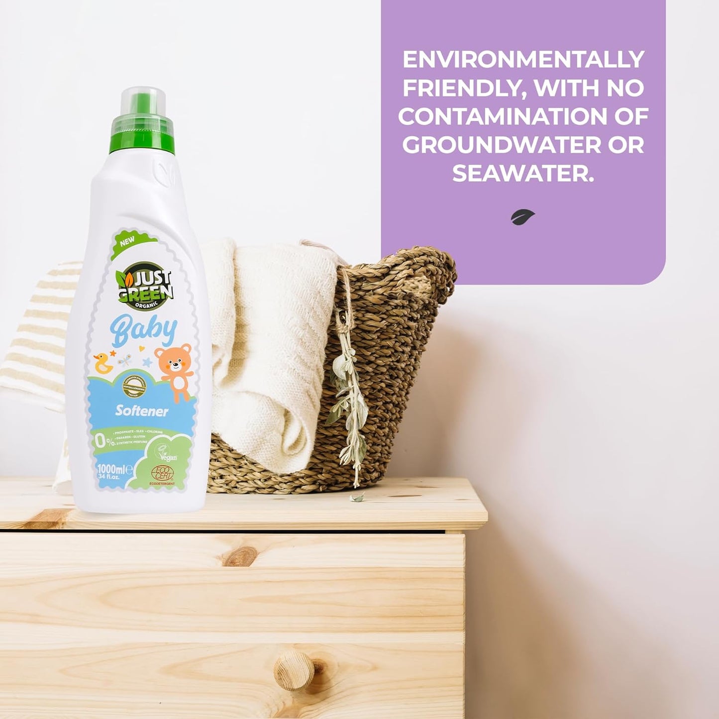 Just Green Organic Baby Fabric Softener