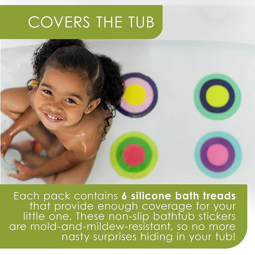 PUJ BATH TREADS 6PCS