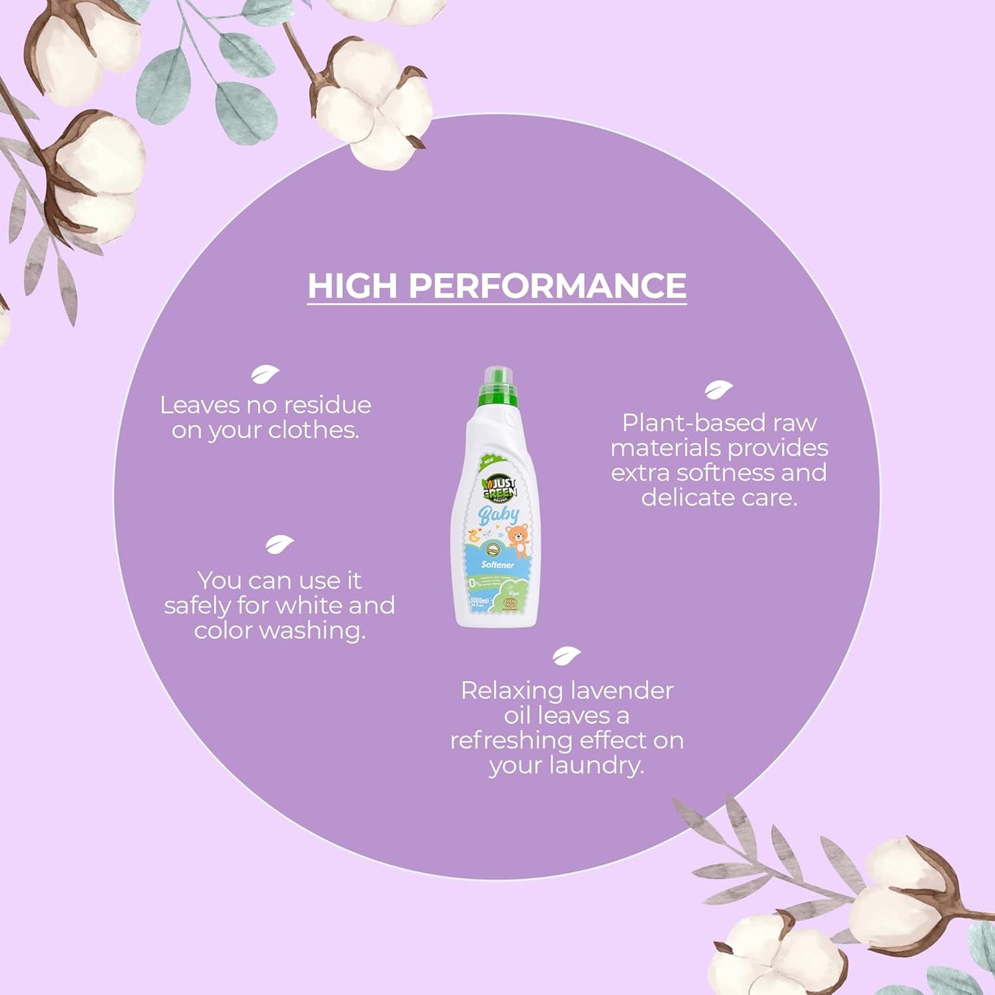 Just Green Organic Baby Fabric Softener