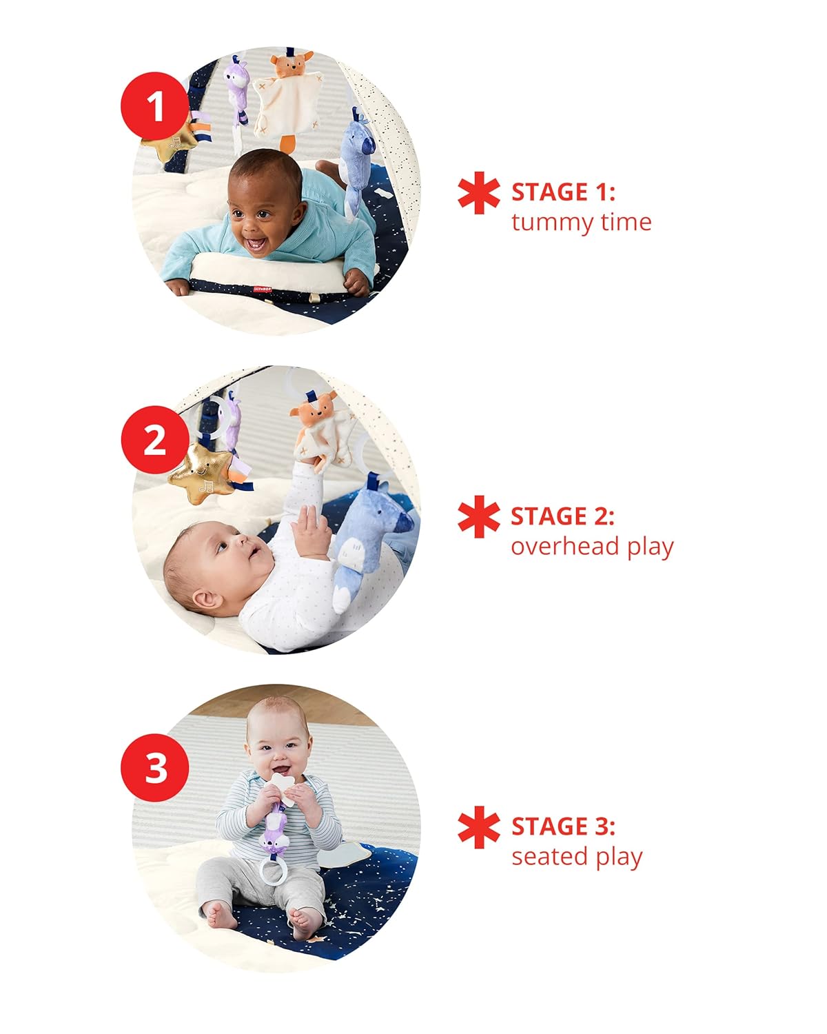 Skip Hop Celestial Dreams Activity Gym Multi Color