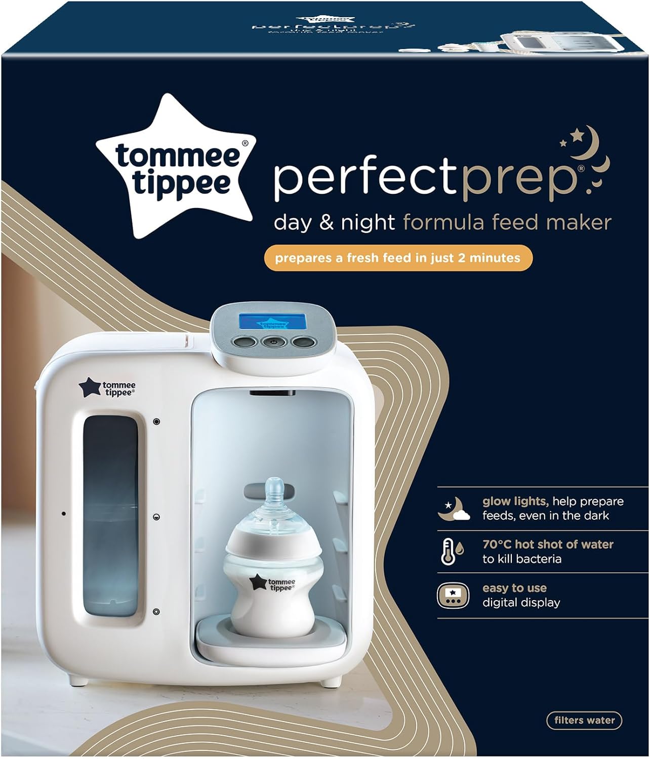 Tommee Tippee Perfect Prep Day & Night - White