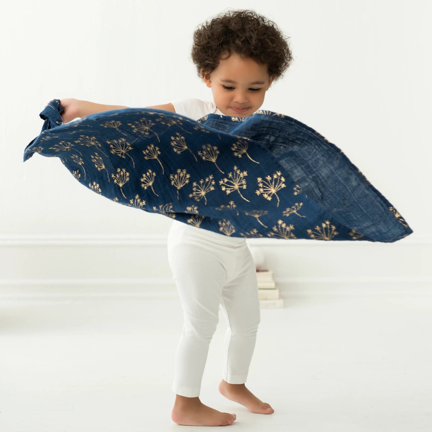 Aden + Anais Metallic Gold Deco Musy Muslin Squares 3 Pack