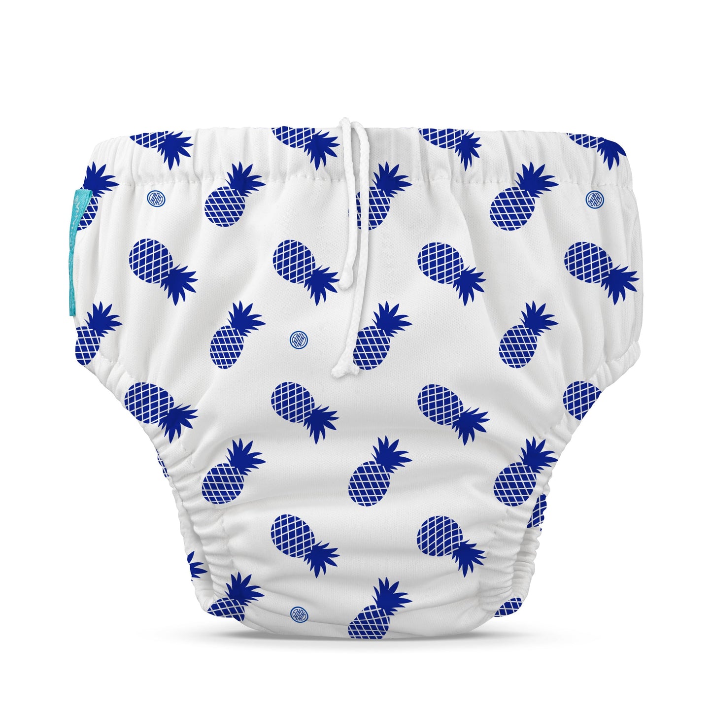 Charlie Banana REUSABLE SWIM DIAPER BLUE PINEAPPLE