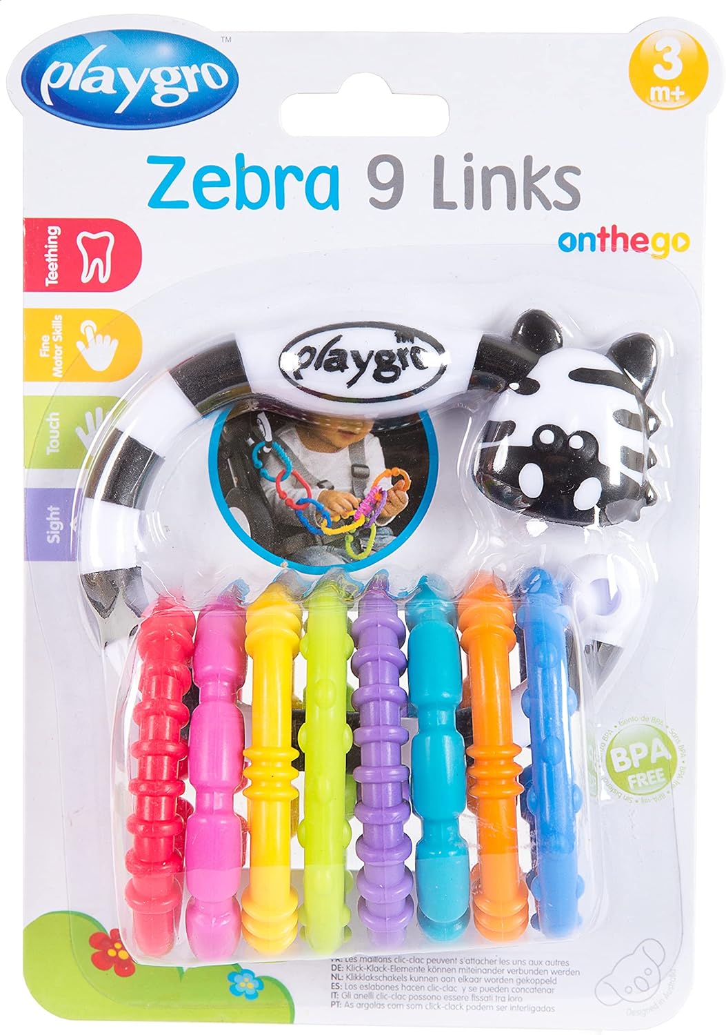 Playgro Zebra Links