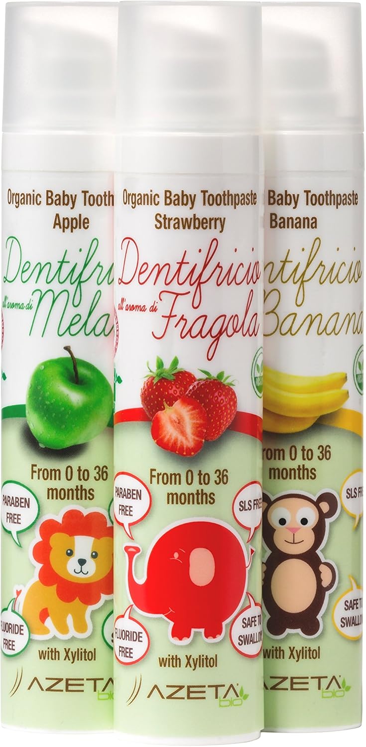 Azeta Bio Organic Toothpaste 3-7y 50ml
