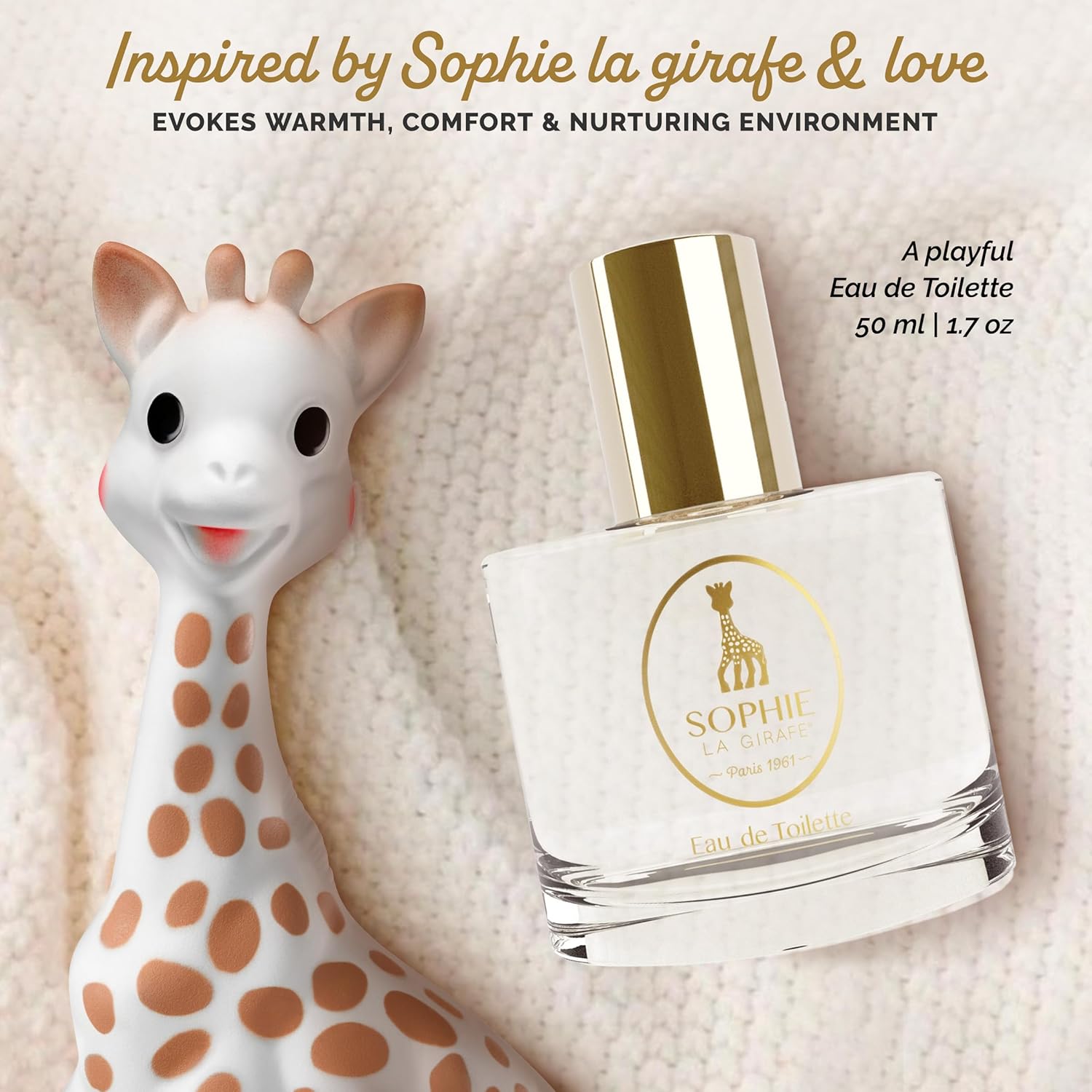 Sophie La Girafe Parfums SLG Eau de Toilette 50ml Gift Set with Plush Toy