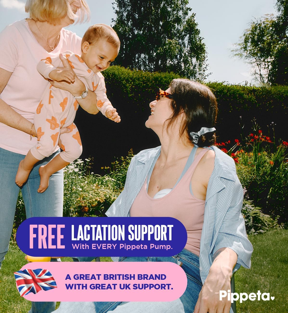 Pippeta Compact Led Handsfree Breast Pump 150ml