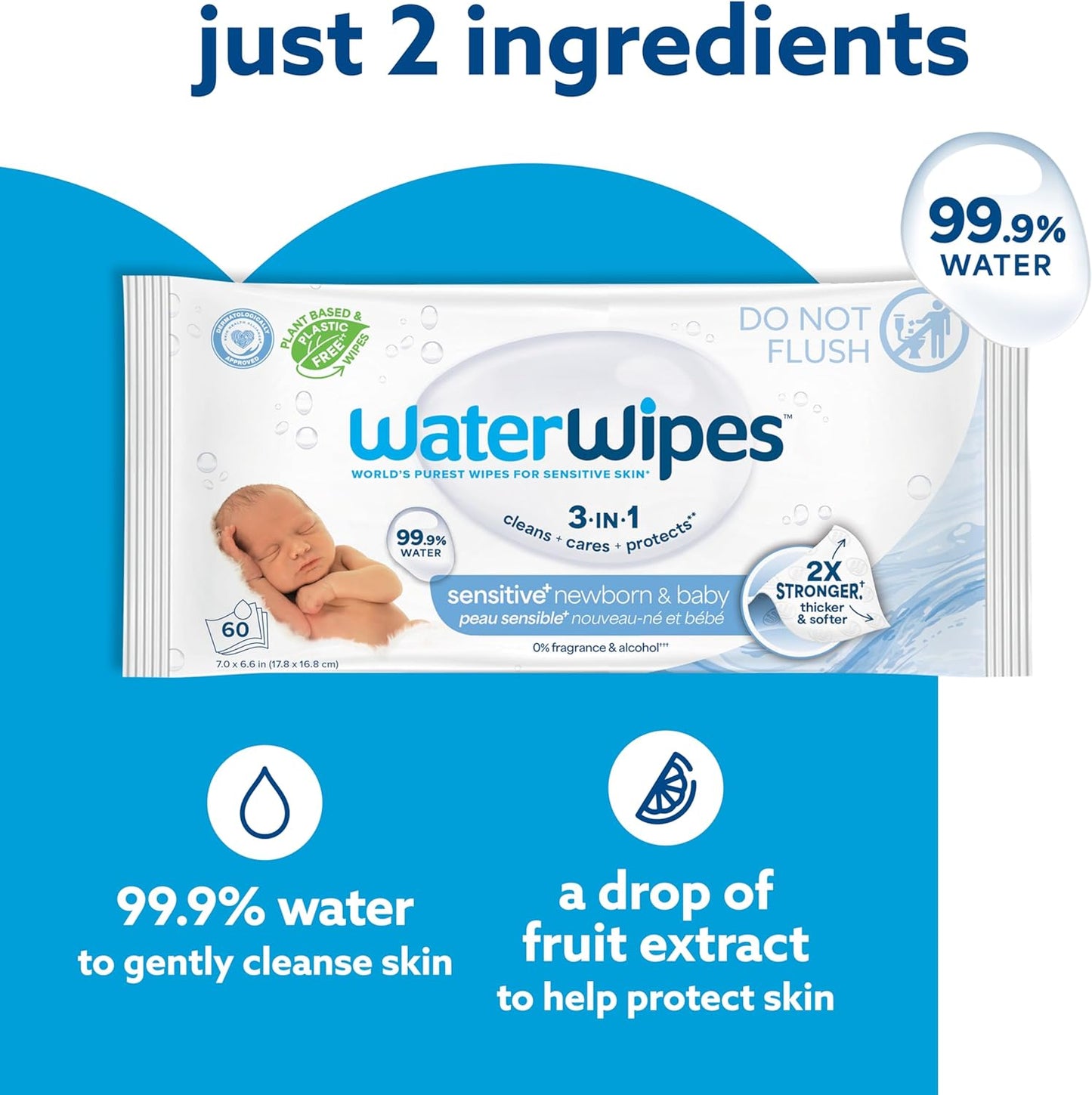 Water Wipes Mega Value Pack - 12pk
