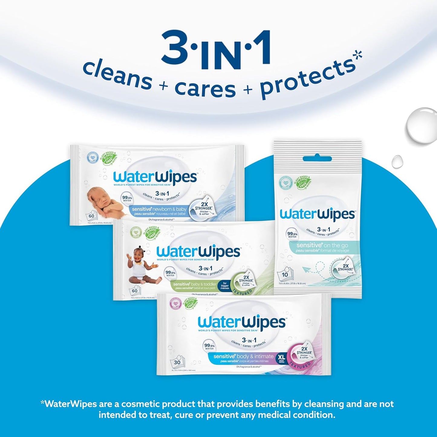 Water Wipes Mega Value Pack - 12pk