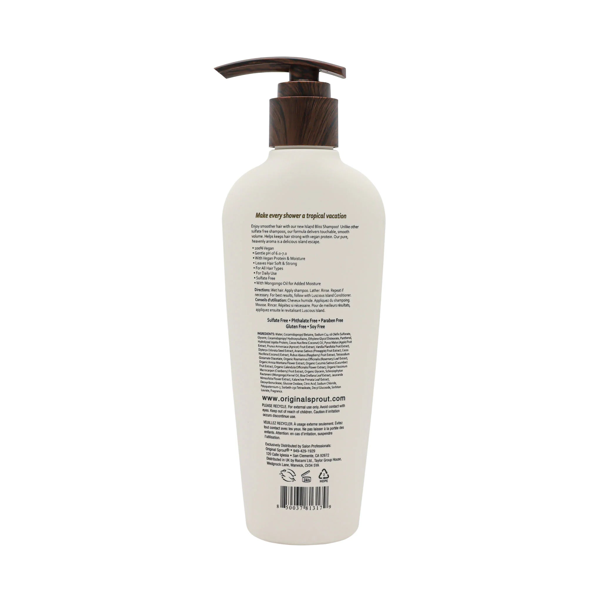 Original Sprout Island Bliss Shampoo 8oz