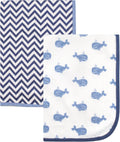 Hudson Baby - Interlock Cotton Swaddle Blanket 2 pcs