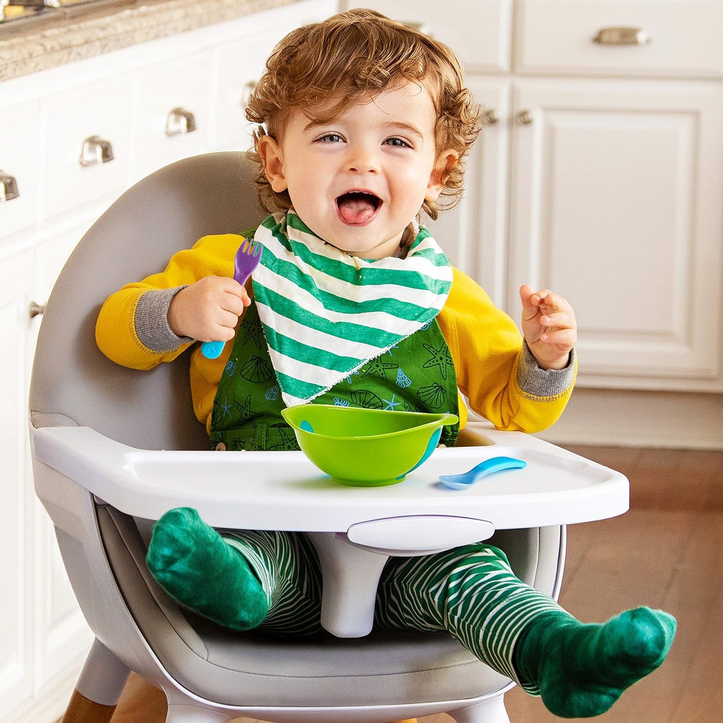 Munchkin 6pk Colour Reveal Forks and Spoons