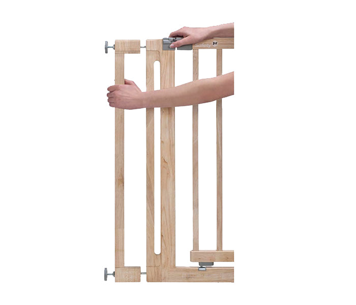 Safety 1st 8cm extension for Easy Close wood Door Gates Natural Wood