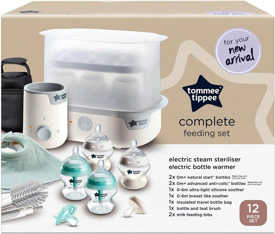 Tommee Tippee Closer to Nature Complete Feeding Kit - White