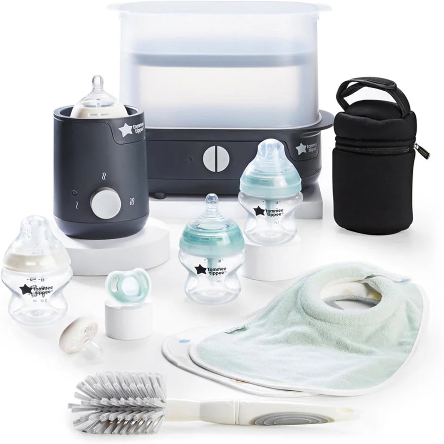 Tommee Tippee Closer to Nature Complete Feeding Kit - Black