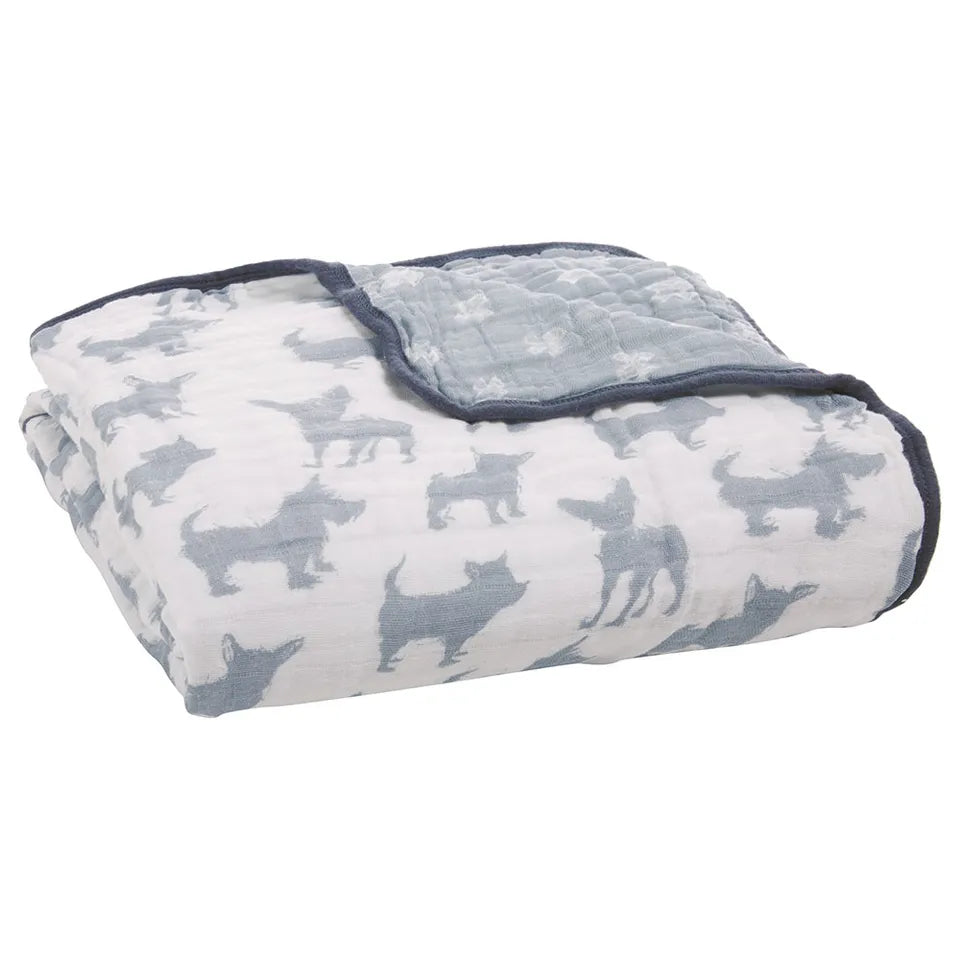 Aden + Anais Classic Dream Blanket- Waverly Pup