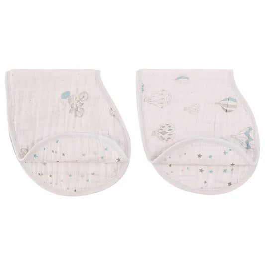 Aden + Anais Classic 2-Pack Burpy Bibs Night Sky Reverie