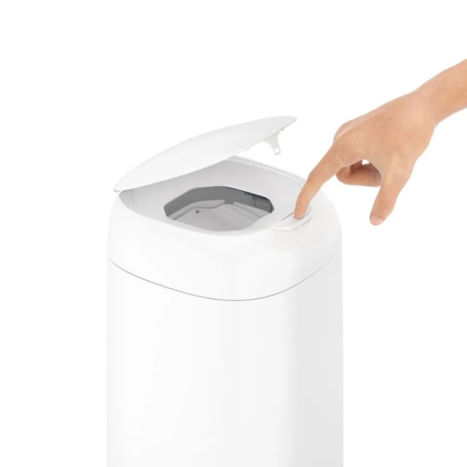 Angelcare Dress Up Nappy Pail Octagonal White