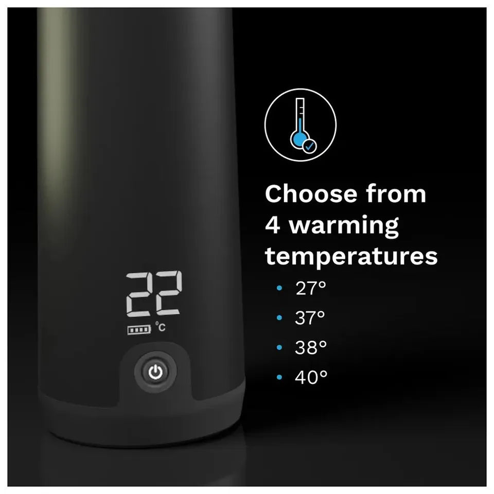 Baby Brezza Superfast Portable Bottle Warmer Black